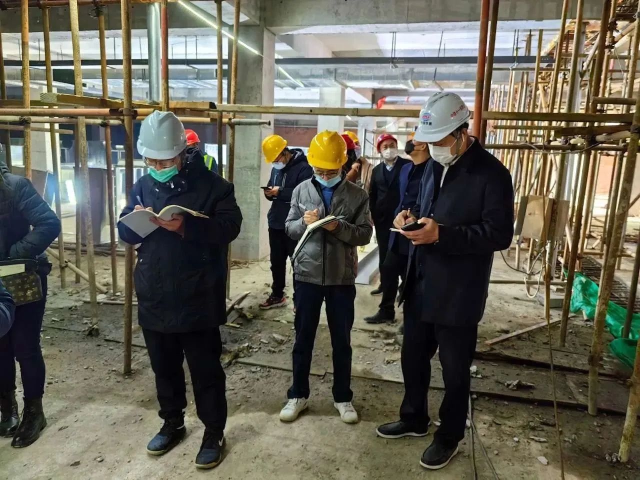 正通公司董事長、黨支部書記張義一行到淮海綠色生態(tài)檢驗(yàn)認(rèn)證產(chǎn)業(yè)園項(xiàng)目參觀考察